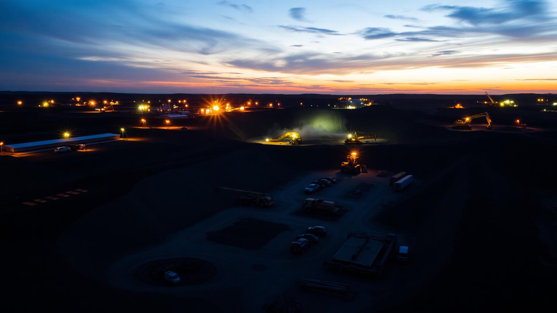 Préparation de site industriel